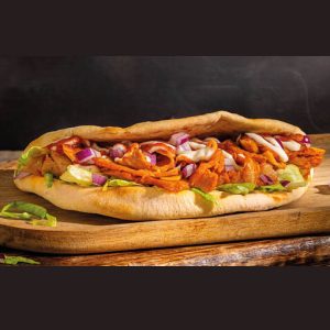 Seizoensbroodje - Naanbroodje Kip Kebab