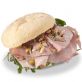 Warme grillham met honingmosterd